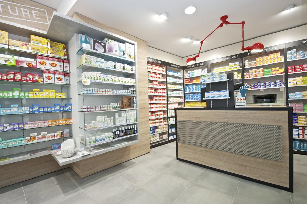 Présentoir compléments alimentaires
